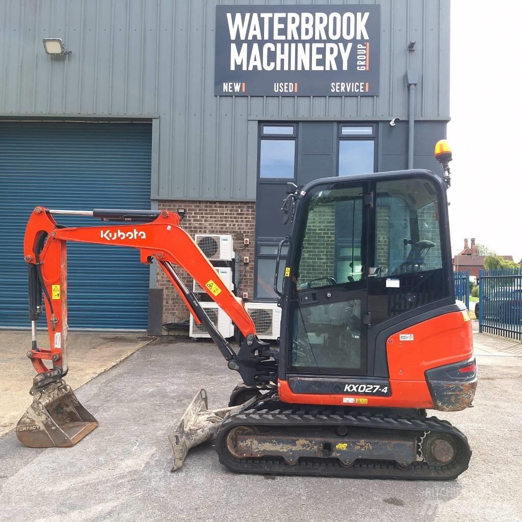 Kubota KX 027-4 حفارات صغيرة أقل من 7 طن (حفارات صغيرة)