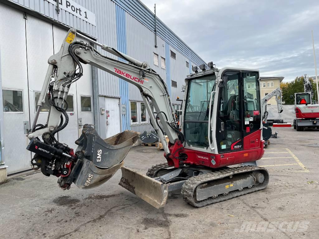 Takeuchi TB 235-2 حفارات صغيرة أقل من 7 طن (حفارات صغيرة)