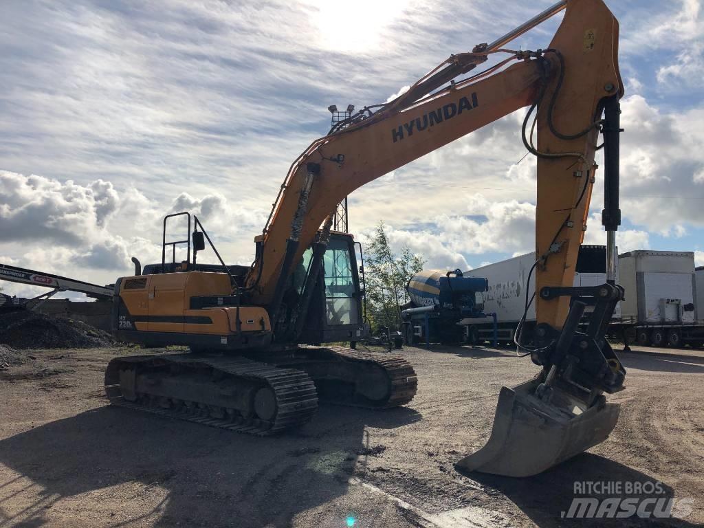 Hyundai HX 220 L حفارات زحافة