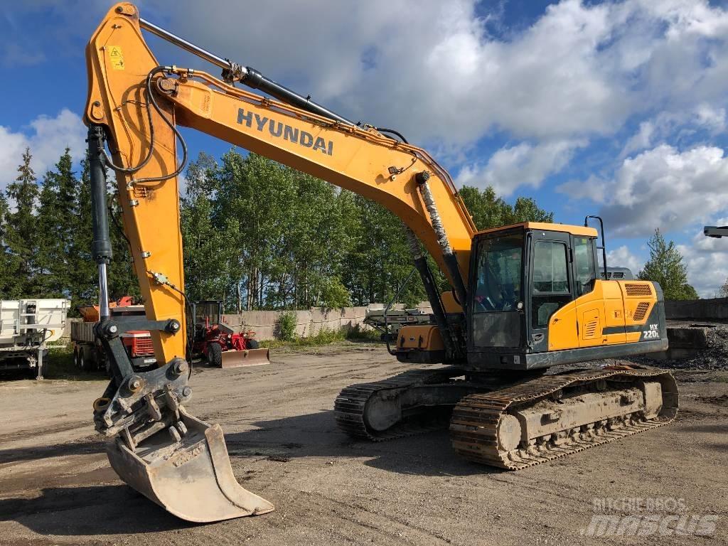 Hyundai HX 220 L حفارات زحافة