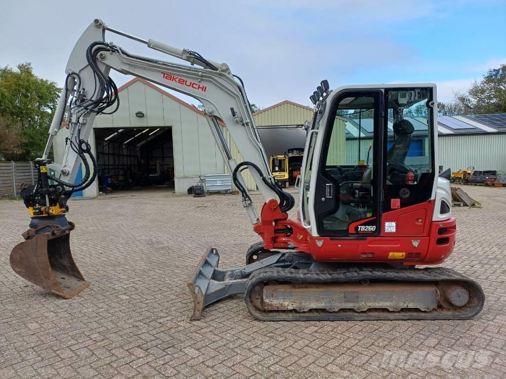 Takeuchi TB 260 حفارات صغيرة أقل من 7 طن (حفارات صغيرة)