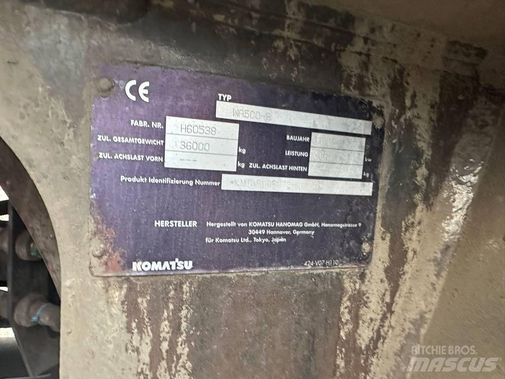 Komatsu WA 500-6 لوادر بعجل