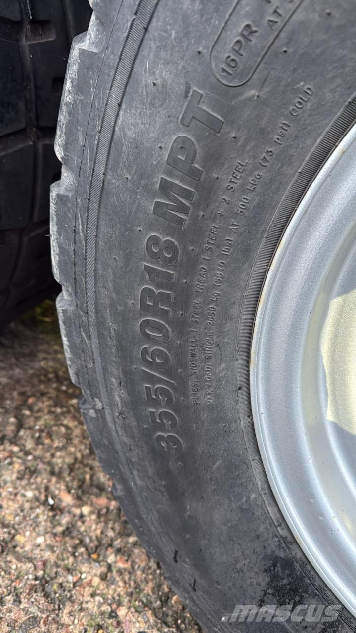 Brantner TA8040 مقطورات قلابة