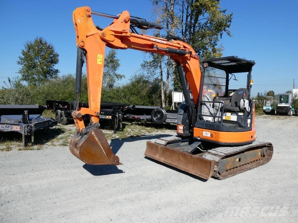 Hitachi ZX 55 UR-5B حفارات صغيرة أقل من 7 طن (حفارات صغيرة)