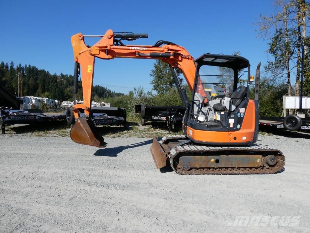 Hitachi ZX 55 UR-5B حفارات صغيرة أقل من 7 طن (حفارات صغيرة)