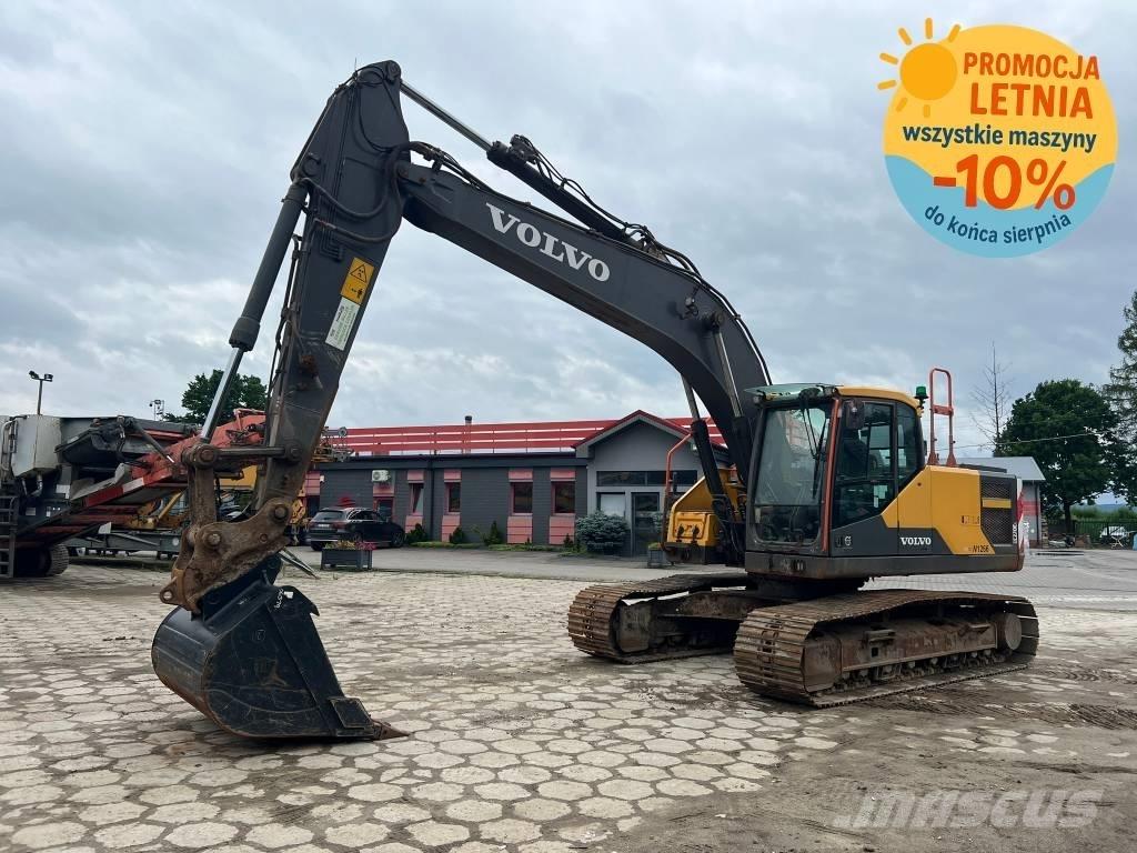 Volvo EC 220 E L حفارات زحافة