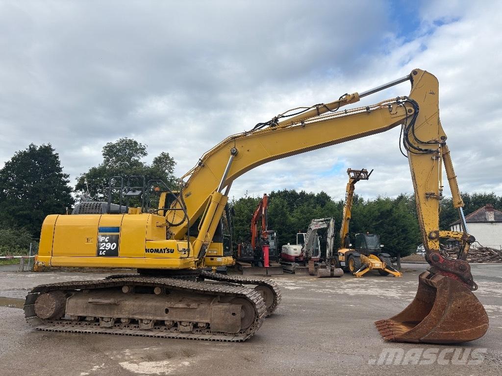 Komatsu PC 290 LC-10 حفارات زحافة