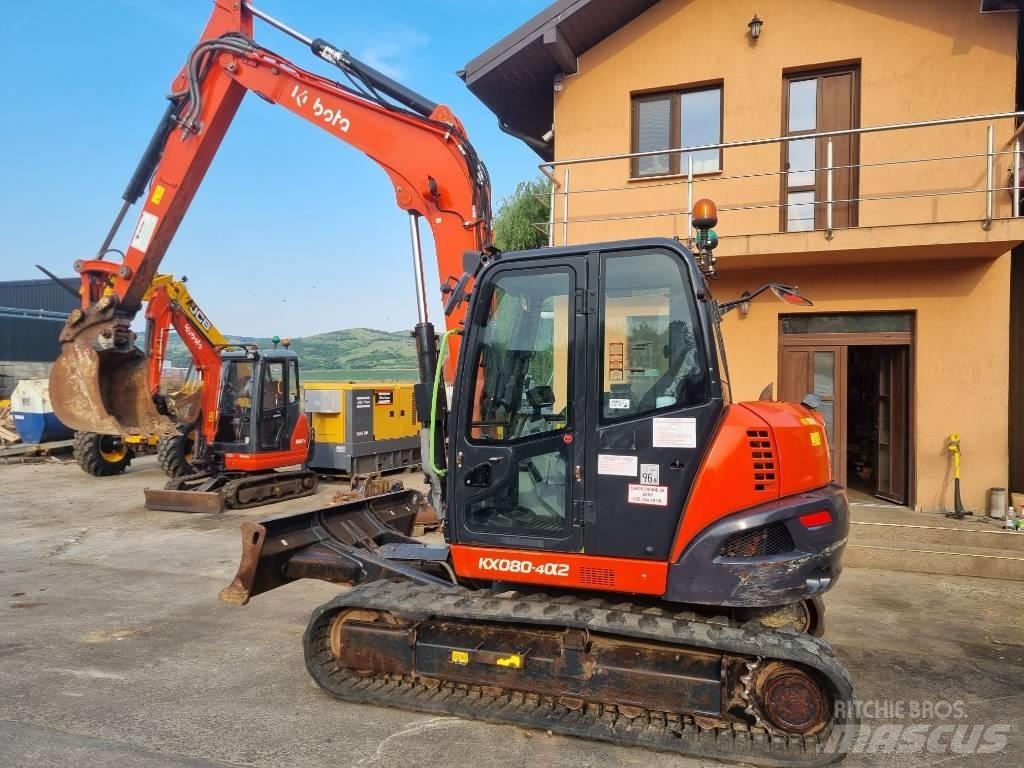 Kubota KX 80-4 حفارات وسط 7 طن - 12 طن