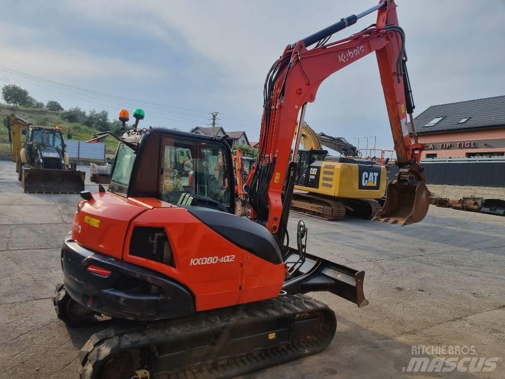 Kubota KX 80-4 حفارات وسط 7 طن - 12 طن