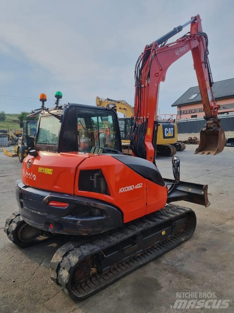 Kubota KX 80-4 حفارات وسط 7 طن - 12 طن
