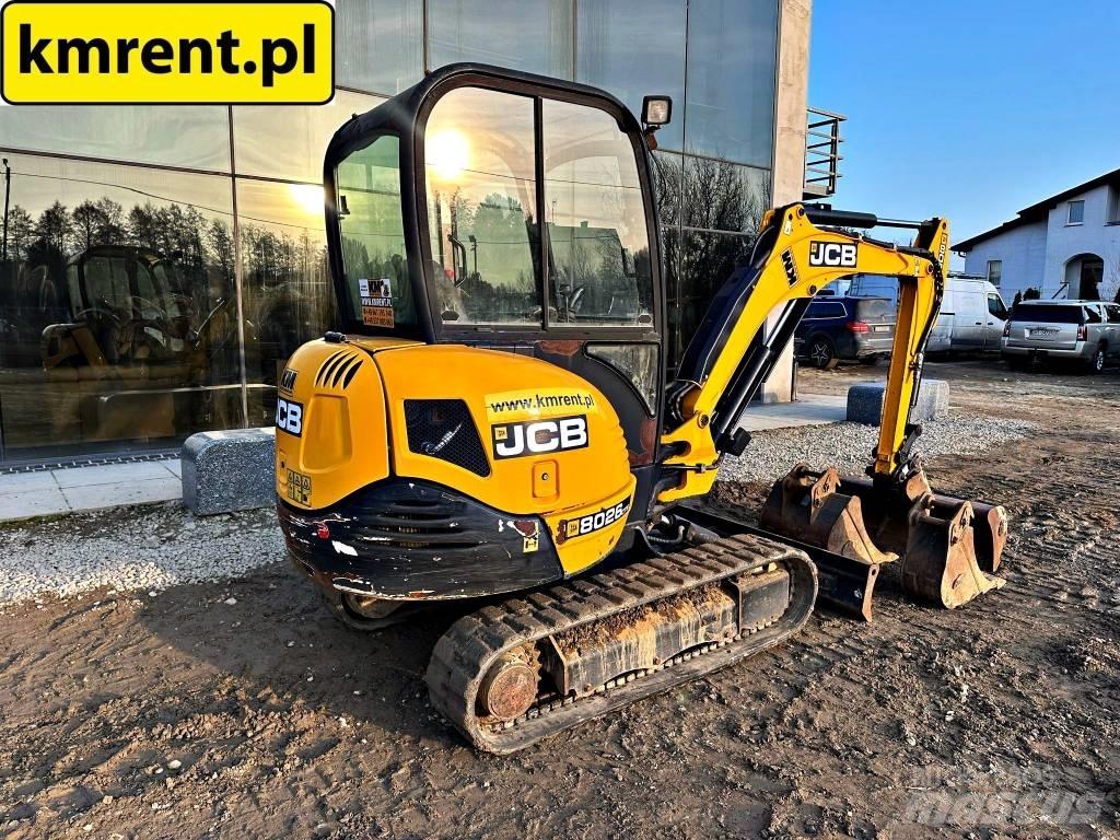 JCB 8026 حفارات صغيرة أقل من 7 طن (حفارات صغيرة)