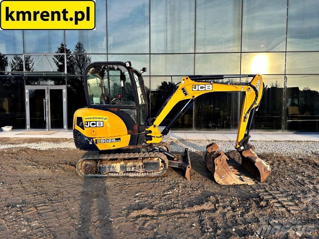 JCB 8026 حفارات صغيرة أقل من 7 طن (حفارات صغيرة)