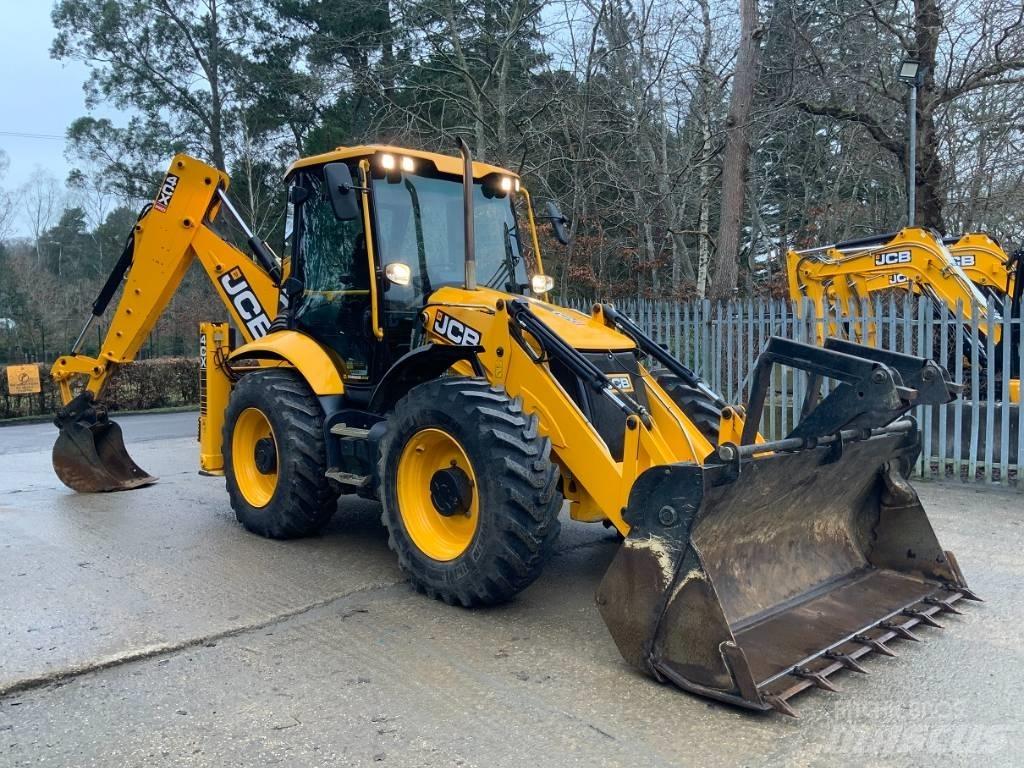 JCB 4 CX لوادر ذات جرافات عكسية