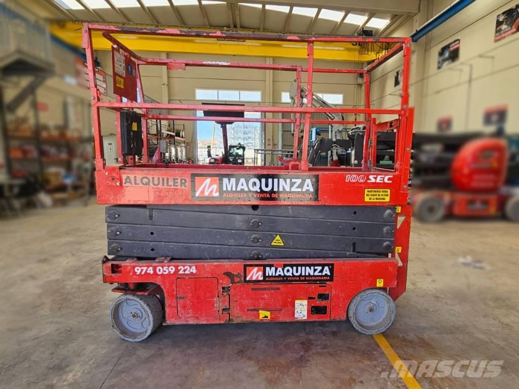 Manitou 100 SEC رافعات مقصية الشكل