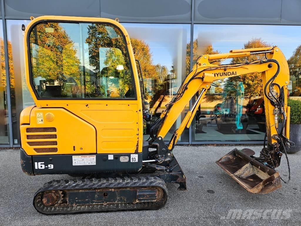 Hyundai Robex 16-9 حفارات صغيرة أقل من 7 طن (حفارات صغيرة)