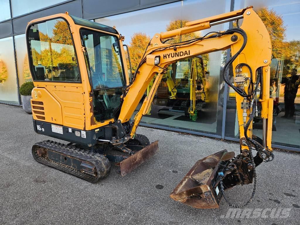 Hyundai Robex 16-9 حفارات صغيرة أقل من 7 طن (حفارات صغيرة)