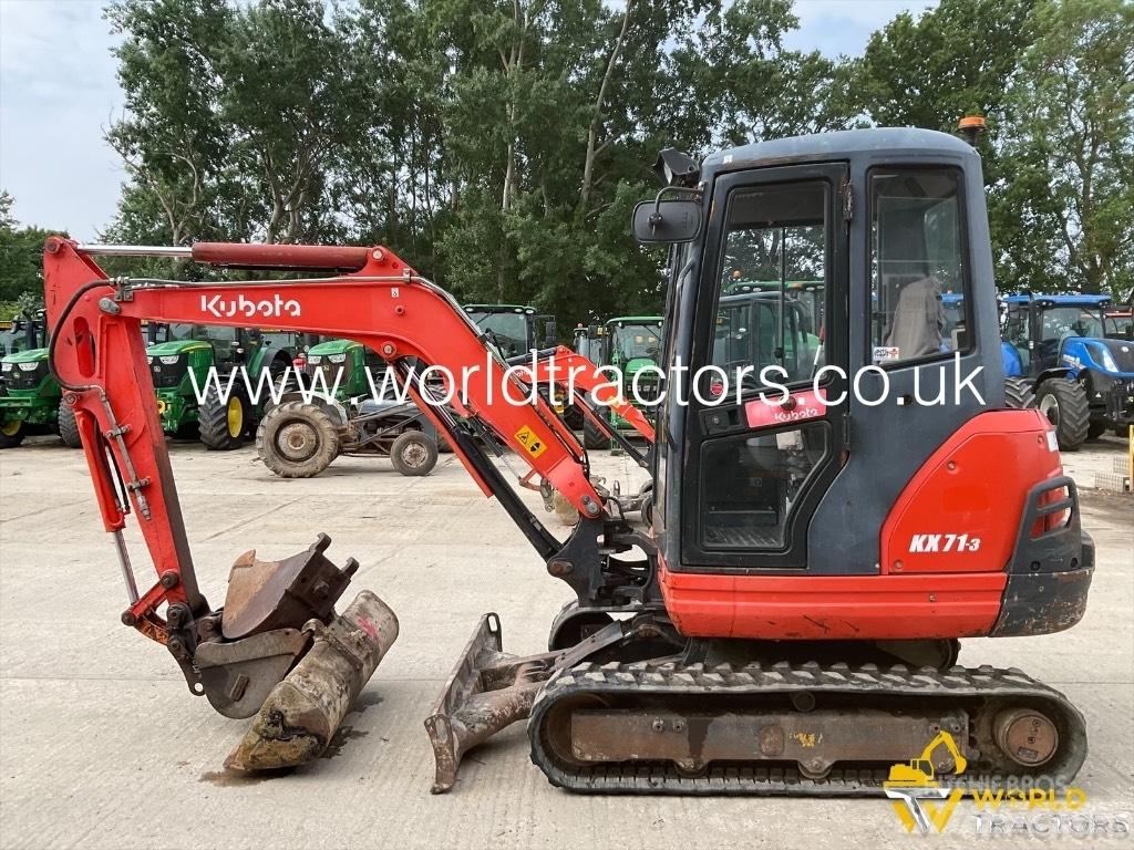 Kubota KX 71-3 حفارات صغيرة أقل من 7 طن (حفارات صغيرة)