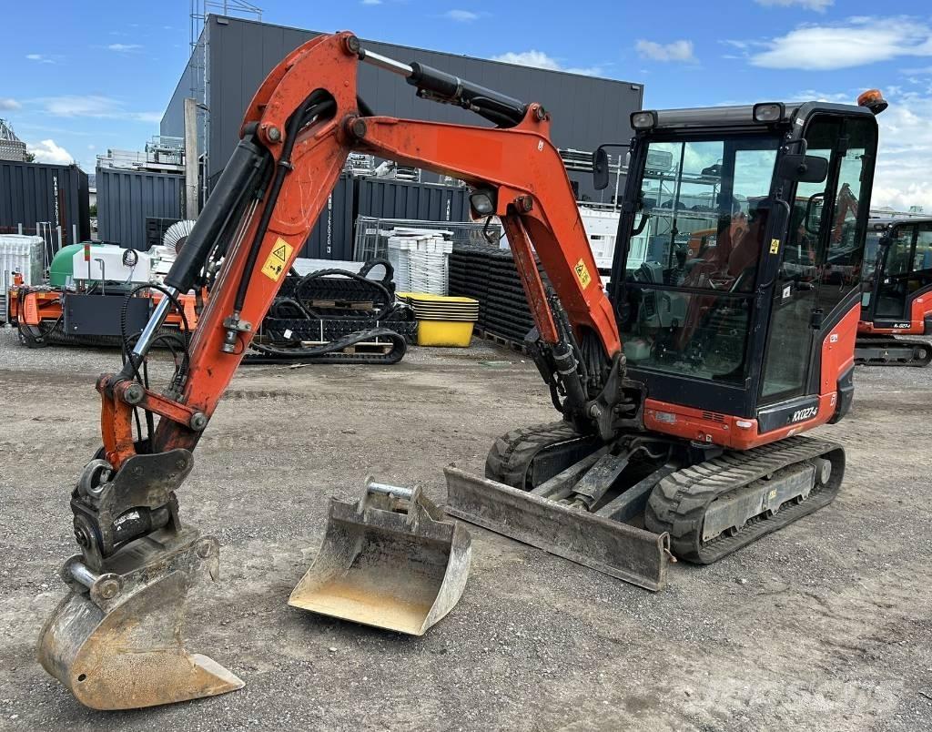 Kubota KX 027 حفارات صغيرة أقل من 7 طن (حفارات صغيرة)