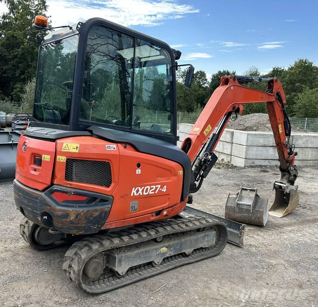 Kubota KX 027 حفارات صغيرة أقل من 7 طن (حفارات صغيرة)