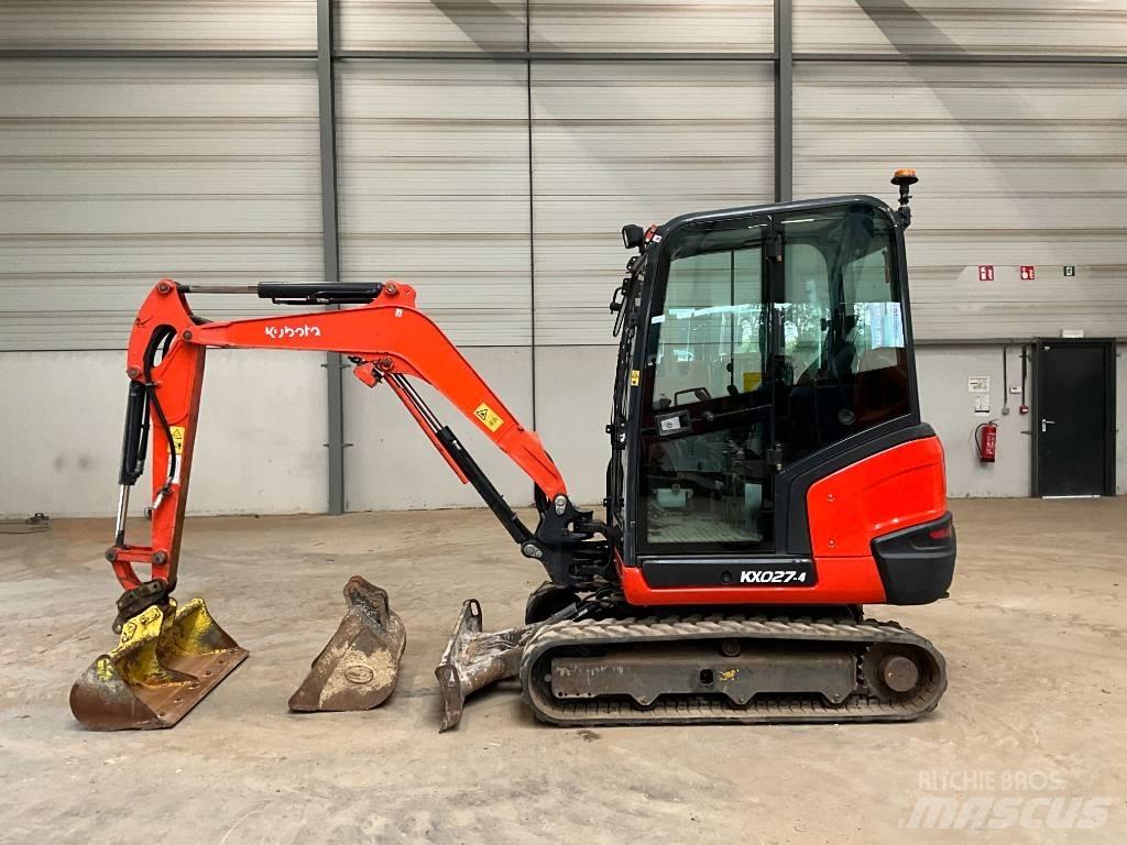 Kubota KX 027-4 حفارات صغيرة أقل من 7 طن (حفارات صغيرة)