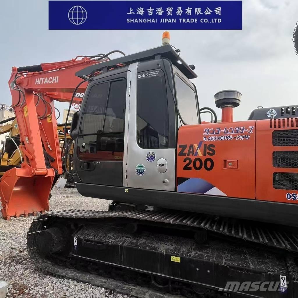 Hitachi ZX 200 حفارات زحافة