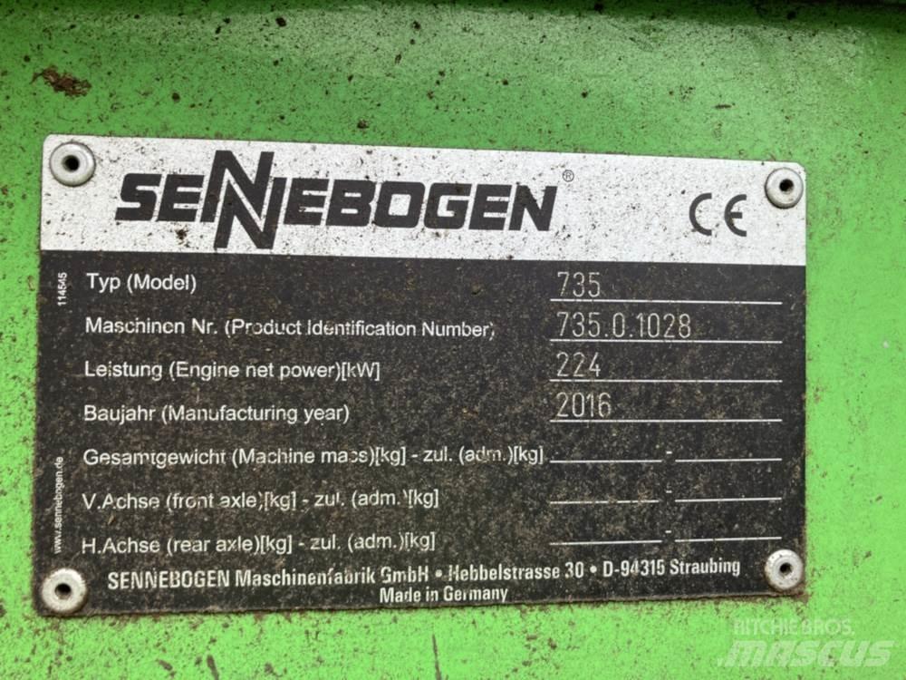 Sennebogen 735E مناولات المخلفات / مناولات صناعية