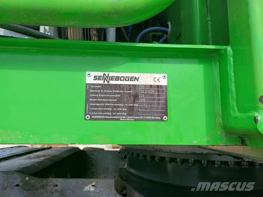 Sennebogen 735E مناولات المخلفات / مناولات صناعية