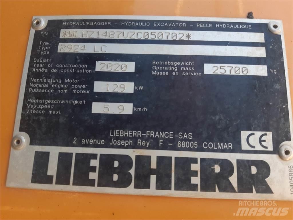 Liebherr R924 حفارات زحافة