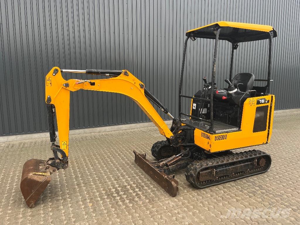 JCB 16 C-1 حفارات صغيرة أقل من 7 طن (حفارات صغيرة)