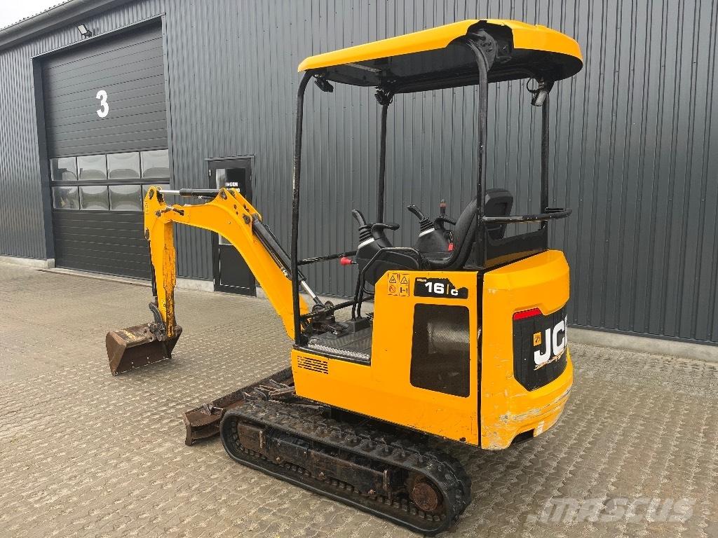 JCB 16 C-1 حفارات صغيرة أقل من 7 طن (حفارات صغيرة)