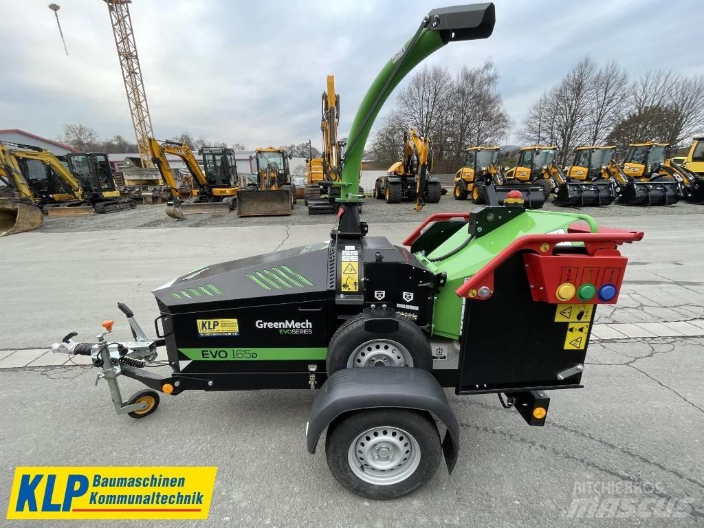 Greenmech EVO 165 D ماكينات تقطيع أخشاب الحراجة