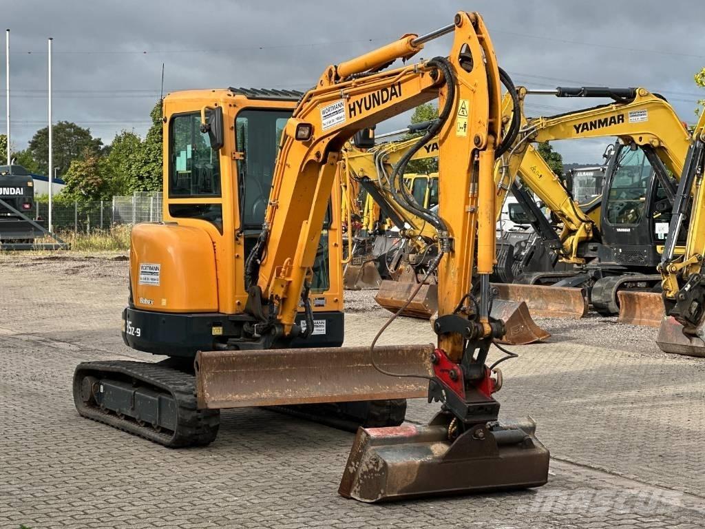 Hyundai R35Z 9 حفارات صغيرة أقل من 7 طن (حفارات صغيرة)