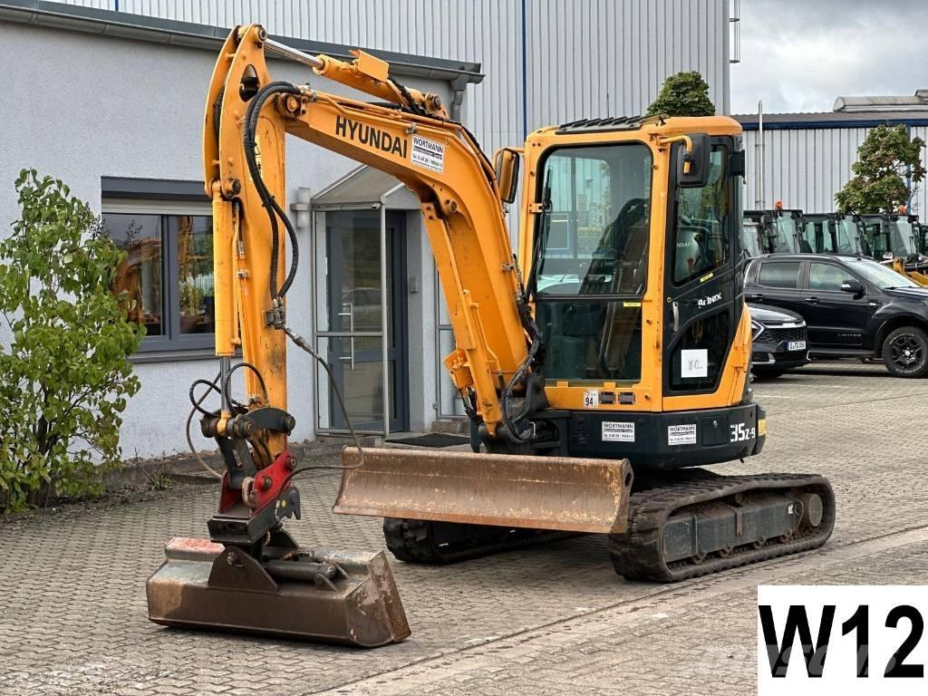 Hyundai R35Z 9 حفارات صغيرة أقل من 7 طن (حفارات صغيرة)