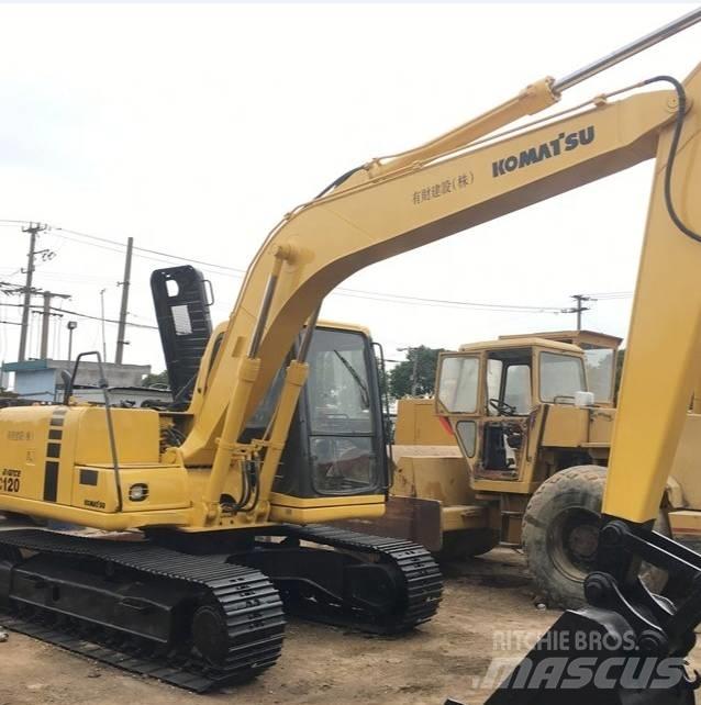 Komatsu pc120 حفارات زحافة
