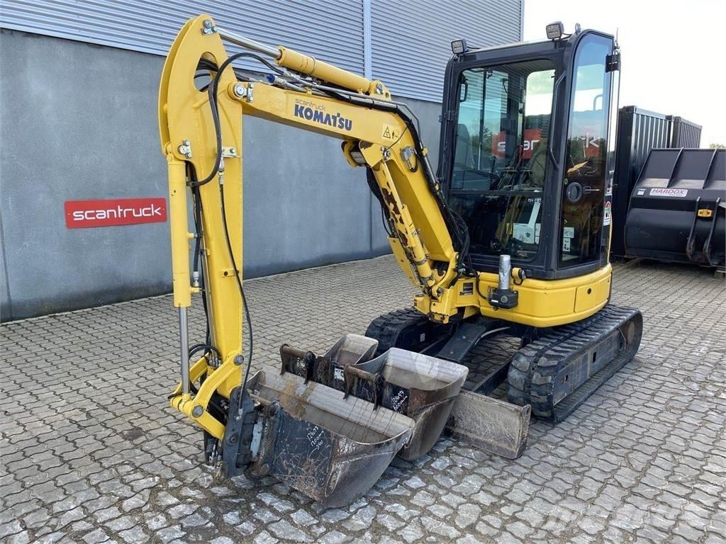 Komatsu PC26MR-3 حفارات بعجل