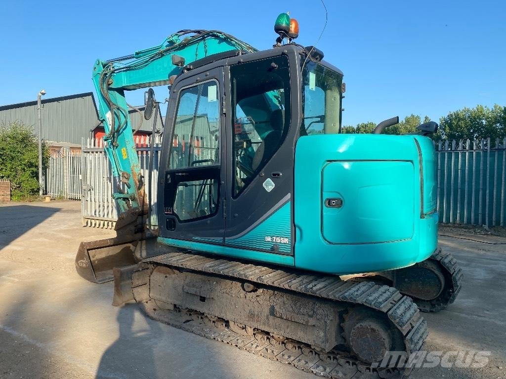 Kobelco Sk75 حفارات وسط 7 طن - 12 طن