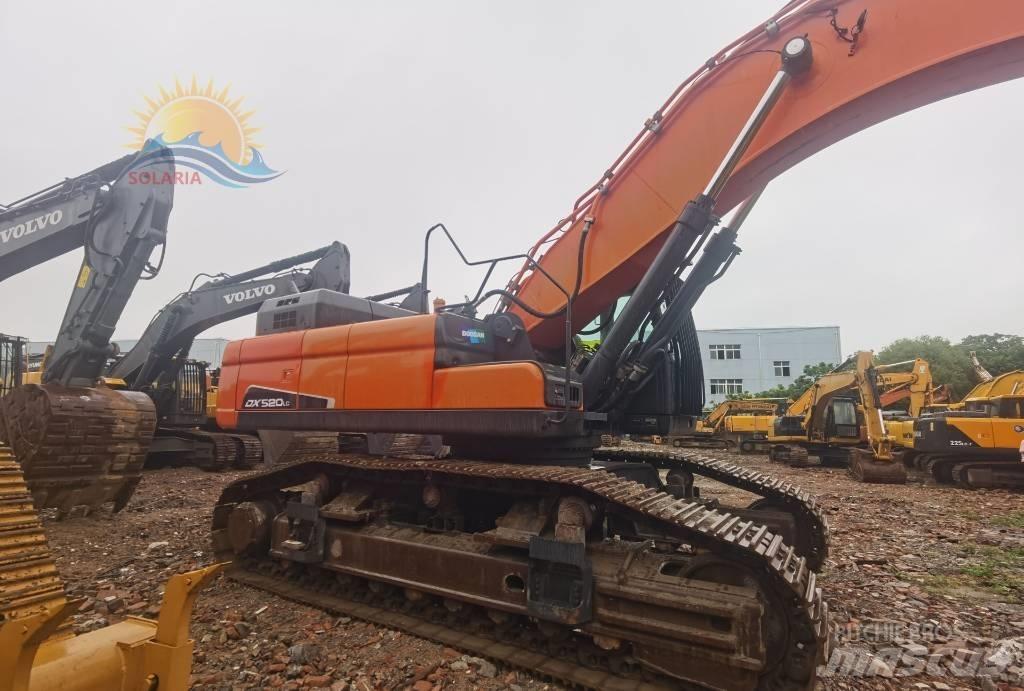 Doosan DX 500 LC حفارات زحافة