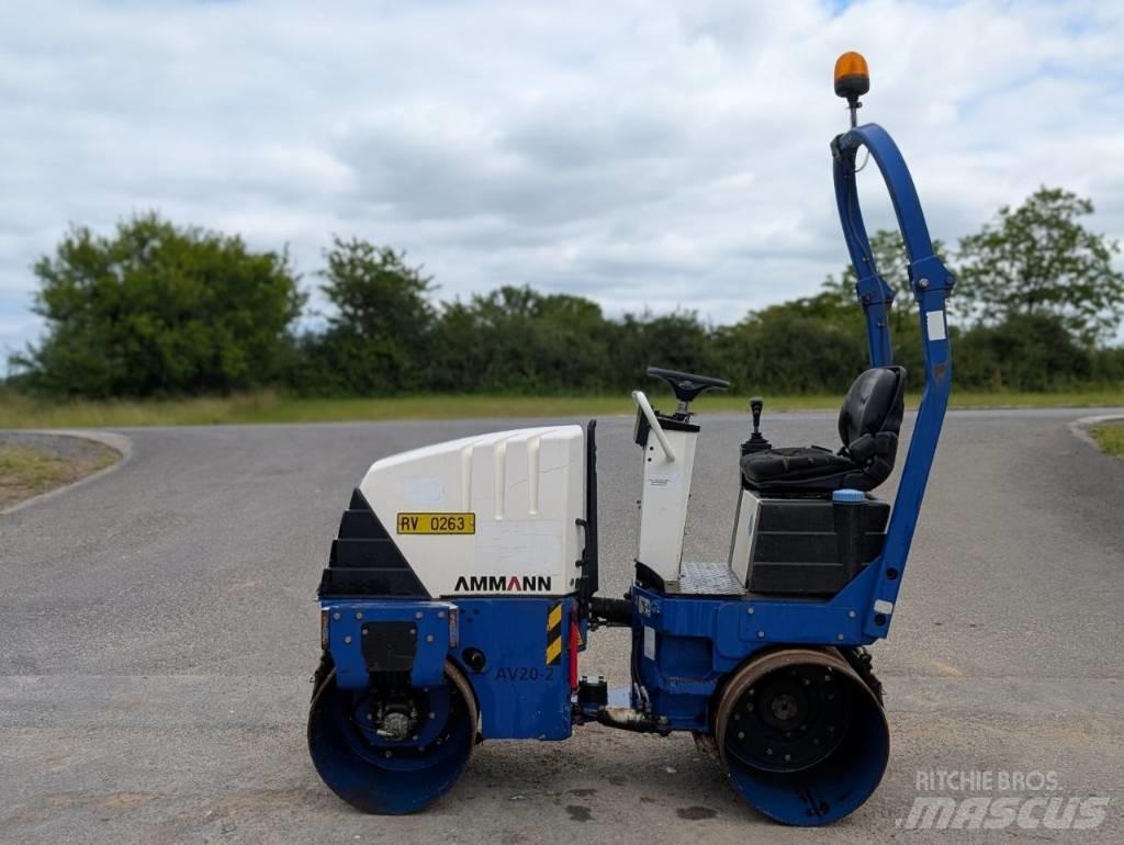 Ammann AV 20-2 مداحل ثنائية الاسطوانة