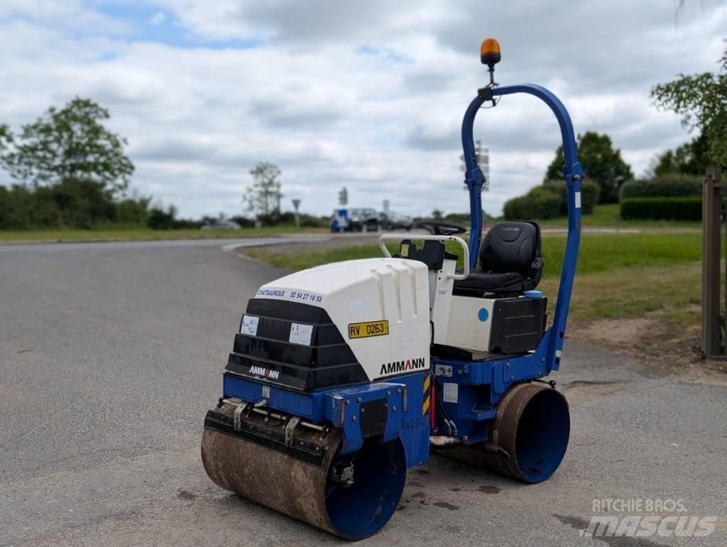 Ammann AV 20-2 مداحل ثنائية الاسطوانة