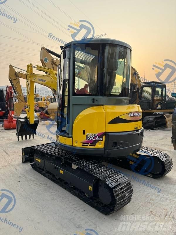 Yanmar vio55 حفارات صغيرة أقل من 7 طن (حفارات صغيرة)