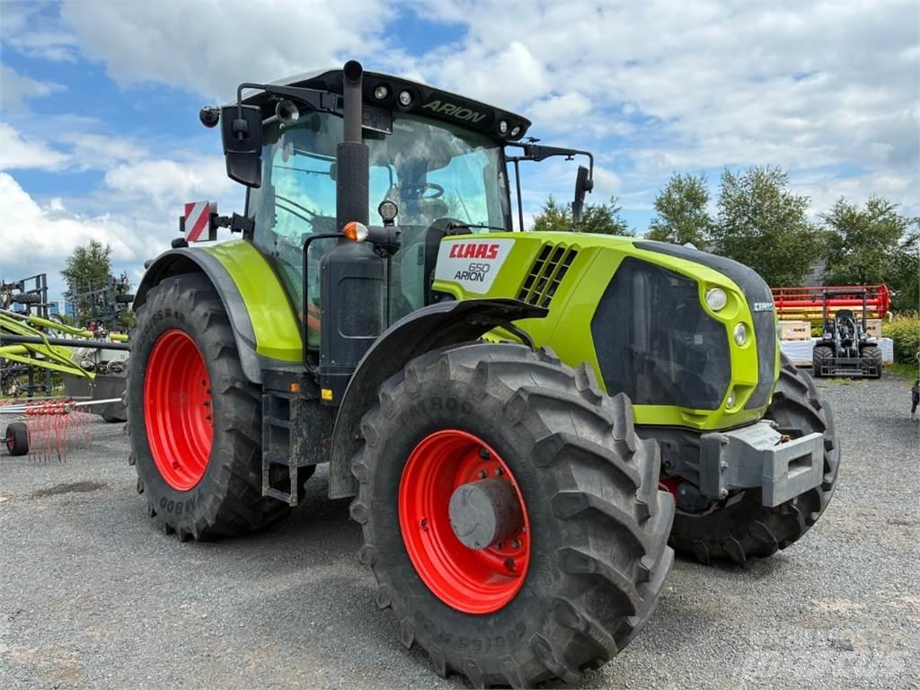CLAAS ARION 650 الجرارات