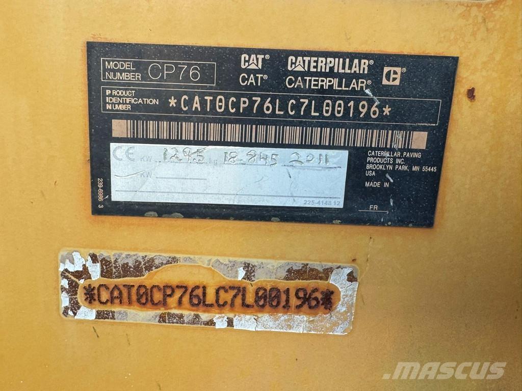 CAT CP76 (19t) مداحل أحادية الأسطوانة