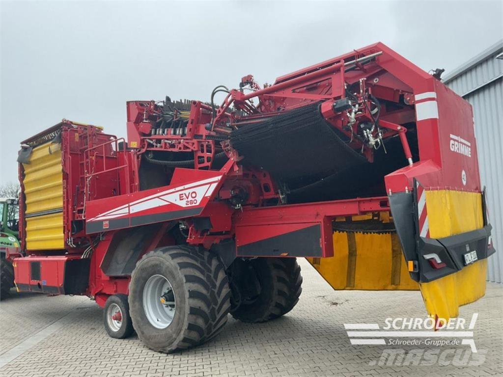Grimme EVO 280 حفارات وحصادات البطاطس
