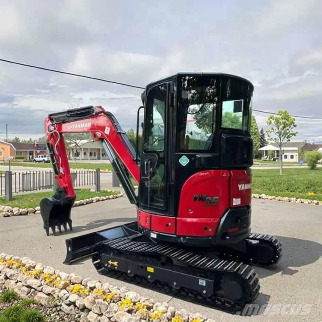 Yanmar vio35-6B حفارات صغيرة أقل من 7 طن (حفارات صغيرة)