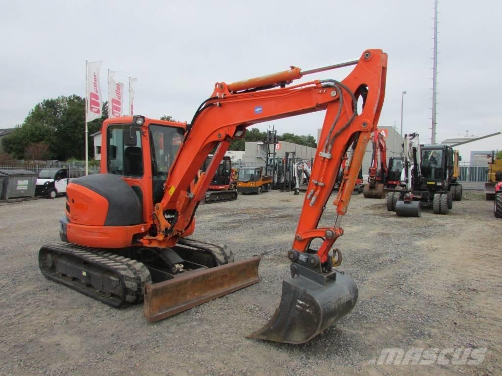 Kubota U 55-4 حفارات صغيرة أقل من 7 طن (حفارات صغيرة)