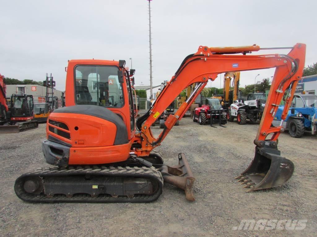 Kubota U 55-4 حفارات صغيرة أقل من 7 طن (حفارات صغيرة)