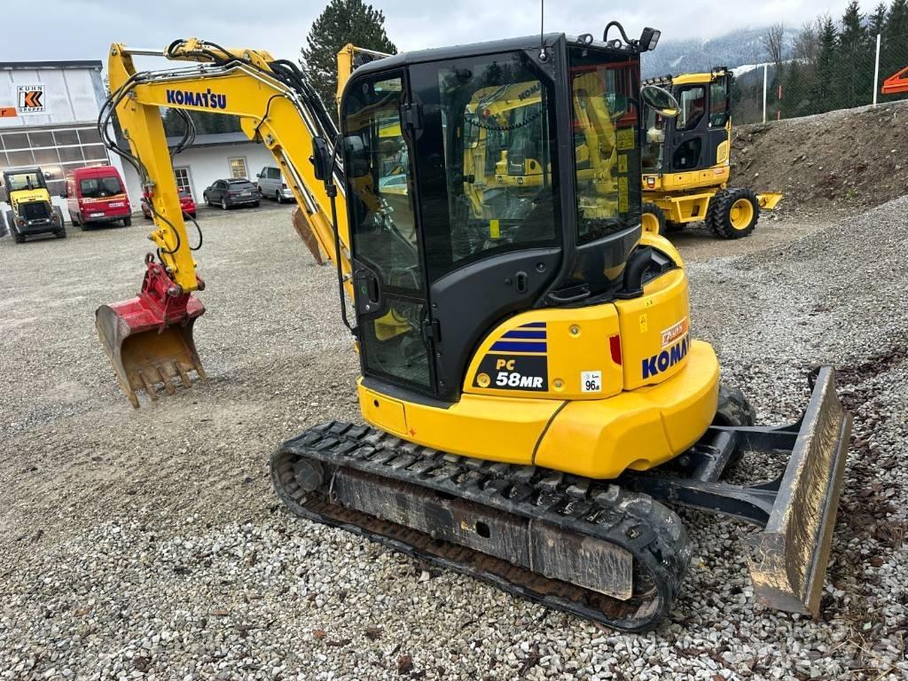 Komatsu PC 58 MR-5 حفارات صغيرة أقل من 7 طن (حفارات صغيرة)