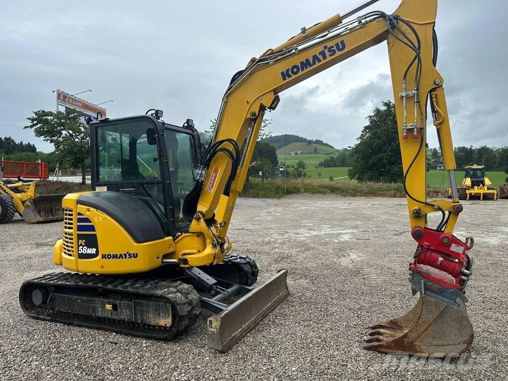 Komatsu PC 58 MR-5 حفارات صغيرة أقل من 7 طن (حفارات صغيرة)