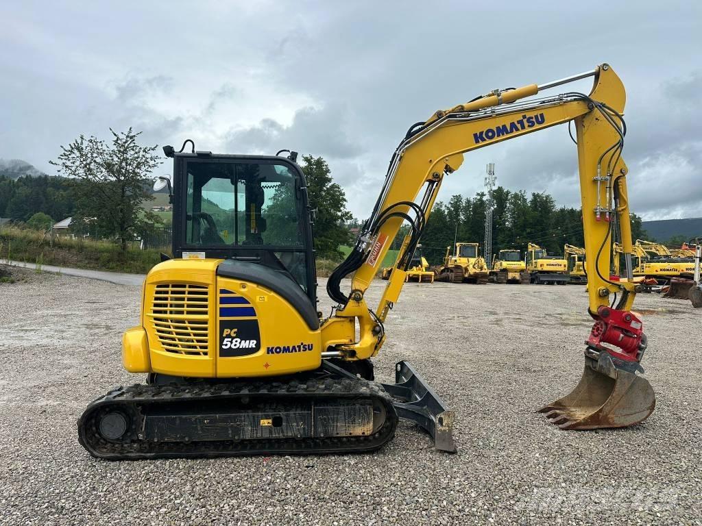Komatsu PC 58 MR-5 حفارات صغيرة أقل من 7 طن (حفارات صغيرة)