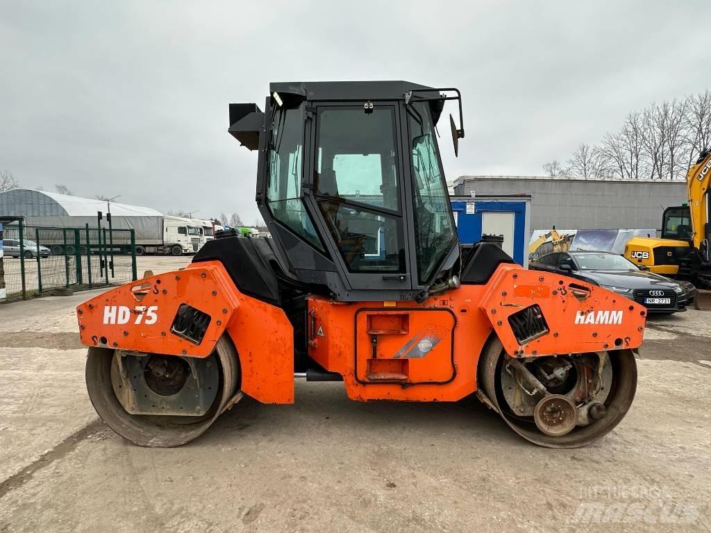 Hamm HD 75.4 مداحل ثنائية الاسطوانة